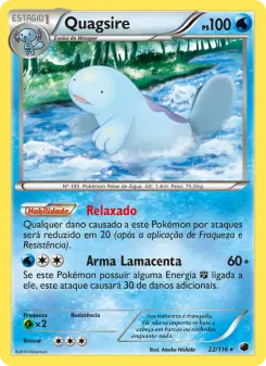 Quagsire – Carta Pokémon TCG