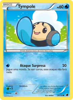 Tympole – Carta Pokémon TCG
