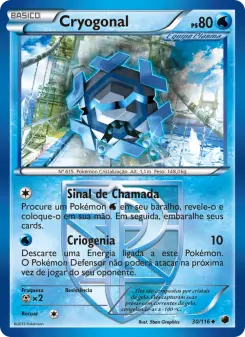 Cryogonal – Carta Pokémon TCG