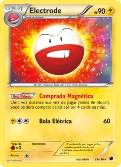 Electrode – Carta Pokémon TCG