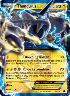 Thundurus-EX – Carta Pokémon TCG