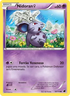 Nidoran♀ – Carta Pokémon TCG