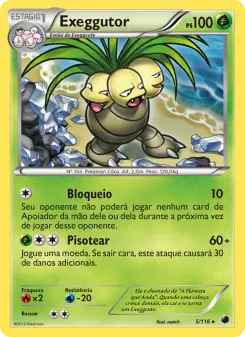 Exeggutor – Carta Pokémon TCG