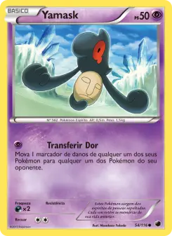 Yamask – Carta Pokémon TCG