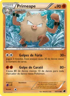 Primeape – Carta Pokémon TCG