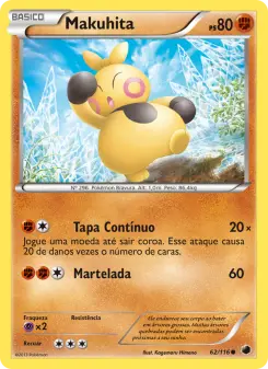 Makuhita – Carta Pokémon TCG