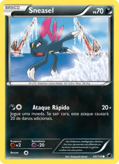 Sneasel – Carta Pokémon TCG