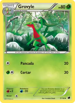 Grovyle – Carta Pokémon TCG