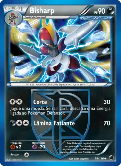 Bisharp – Carta Pokémon TCG