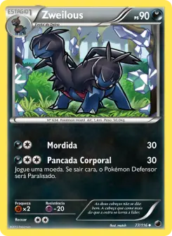 Zweilous – Carta Pokémon TCG
