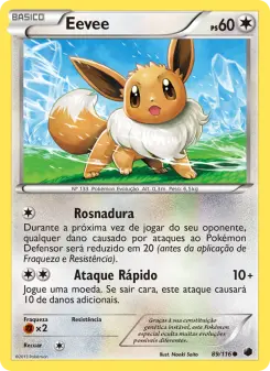 Eevee – Carta Pokémon TCG
