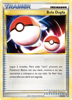 Carta Pokémon Dual Ball COL 078/095 da coleção Call of Legends