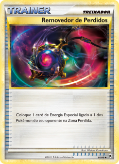 Carta Pokémon Lost Remover COL 080/095 da coleção Call of Legends