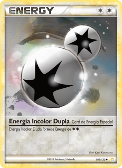Carta Double Colorless Energy