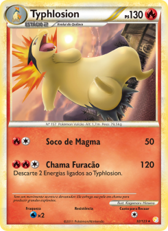 Carta Typhlosion