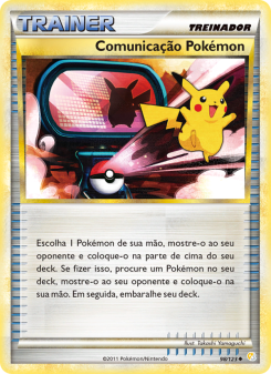 Carta Pokémon Communication