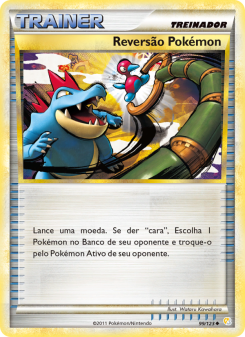 Carta Pokémon Pokémon Reversal HS 099/123 da coleção HeartGold SoulSilver
