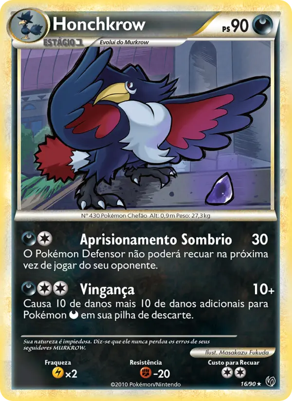 Honchkrow (Portuguese)