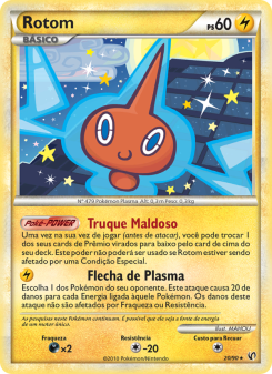 Carta Pokémon Rotom UND 020/090 da coleção Undaunted