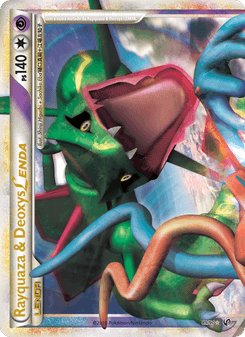 Carta mais valiosa de Deoxys: Rayquaza & Deoxys LEGEND