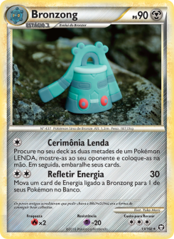 Carta mais valiosa de Bronzong: Bronzong