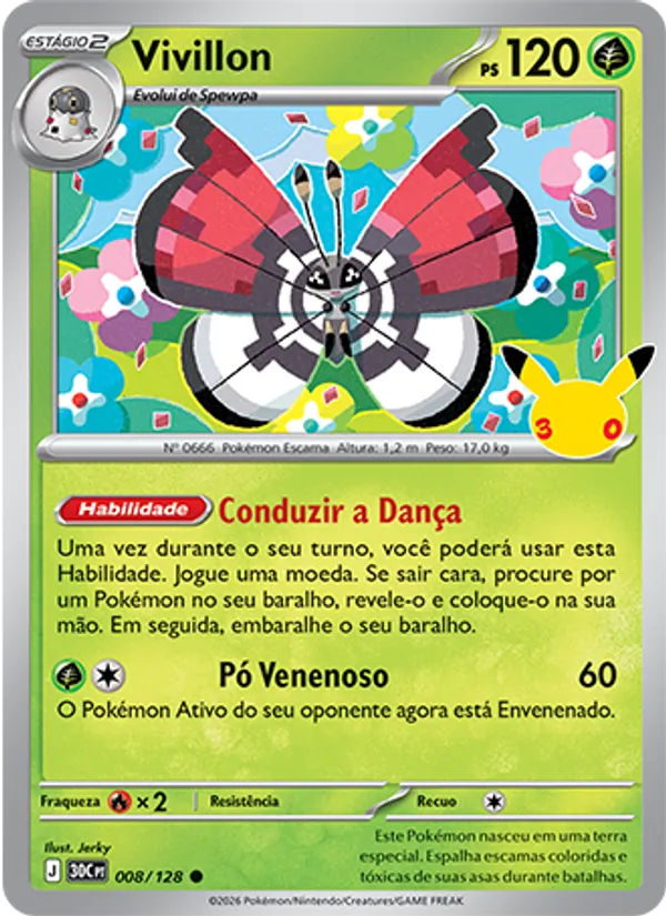 Vivillon, Celebração de 30 Anos 008