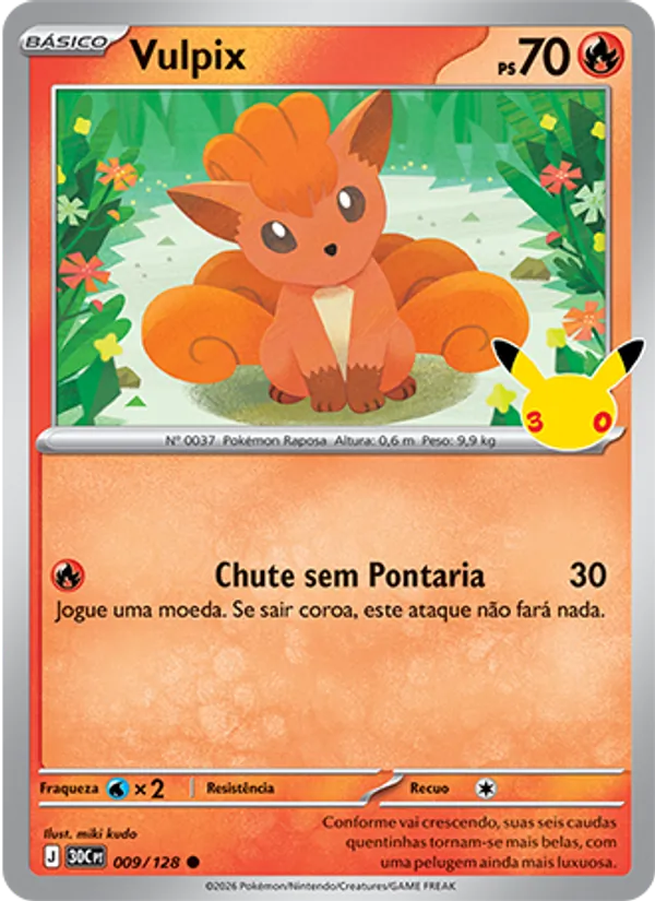 Vulpix, Celebração de 30 Anos 009