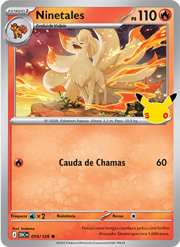 Ninetales, Celebração de 30 Anos 010