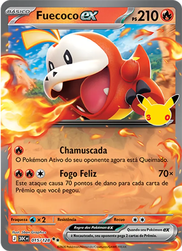 Fuecoco ex, Celebração de 30 Anos 015