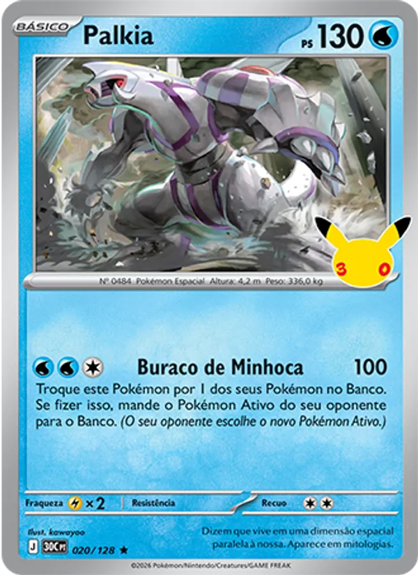 Palkia, Celebração de 30 Anos 020