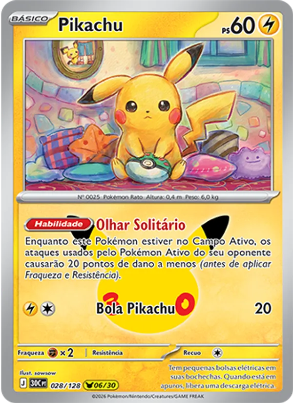 Pikachu, Celebração de 30 Anos 028