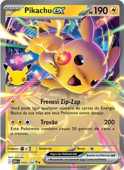Pikachu ex 054/128