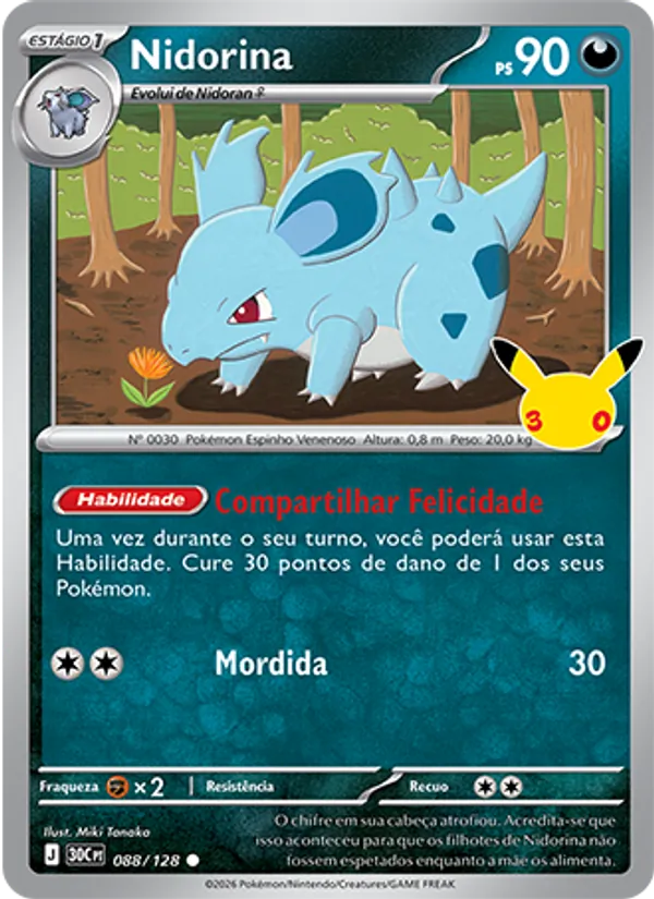 Nidorina, Celebração de 30 Anos 088