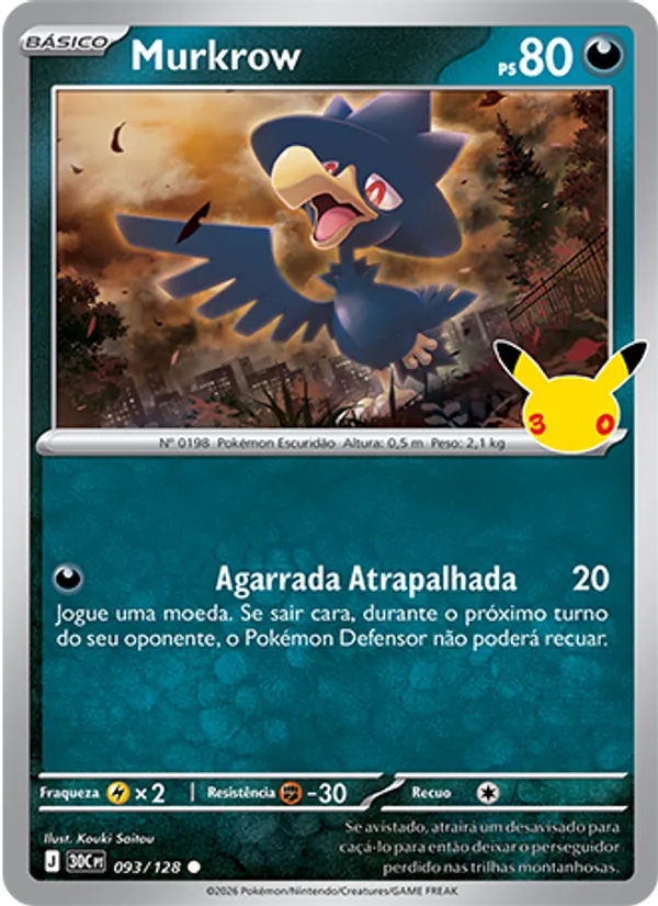 Murkrow, Celebração de 30 Anos 093