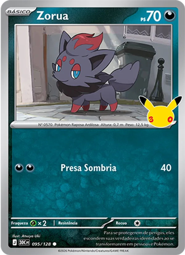 Zorua, Celebração de 30 Anos 095