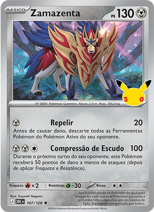 Zamazenta, Celebração de 30 Anos 107