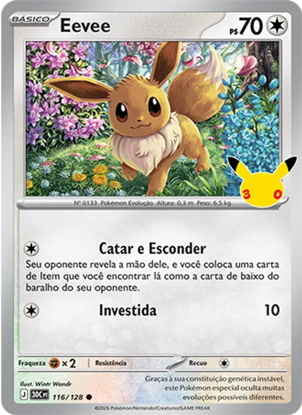 Eevee, Celebração de 30 Anos 116