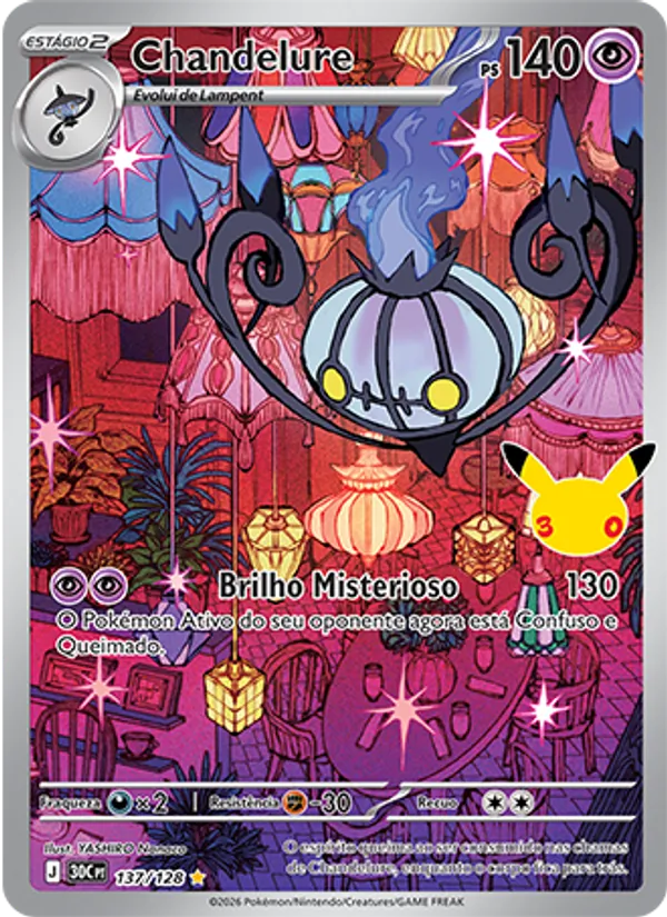 Chandelure, Celebração de 30 Anos 137