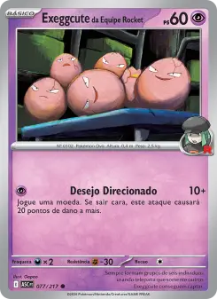 Exeggcute da Equipe Rocket