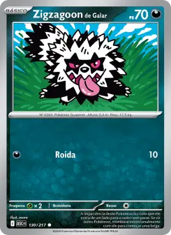 Zigzagoon de Galar
