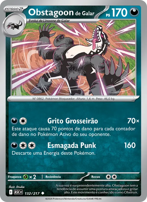 Obstagoon de Galar