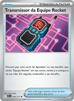 Transmissor da Equipe Rocket