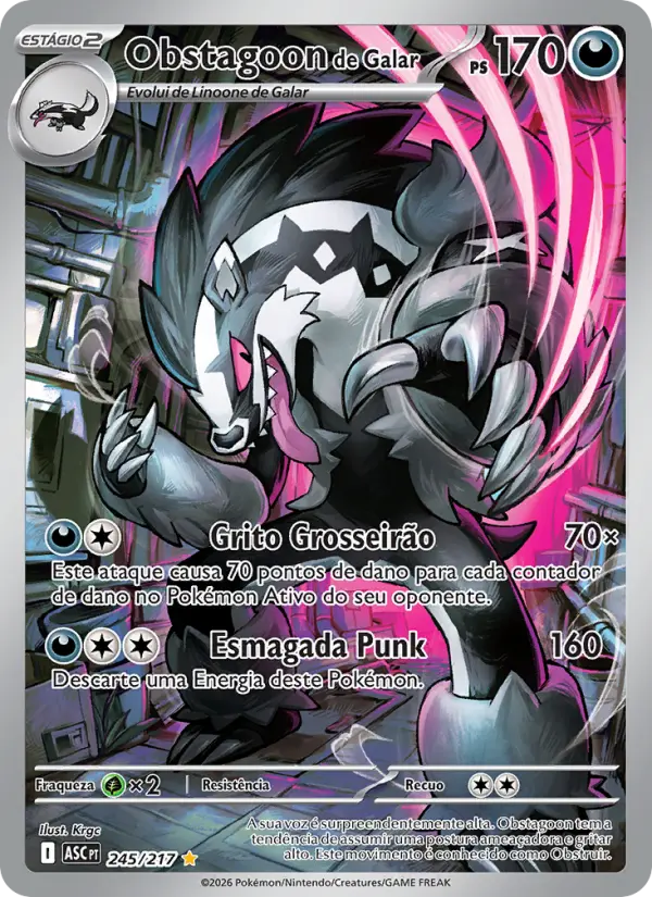 Obstagoon de Galar