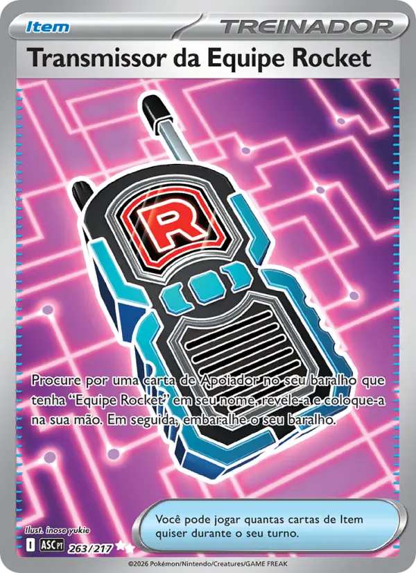 Transmissor da Equipe Rocket