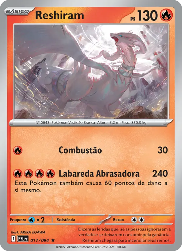 Reshiram (Portuguese)