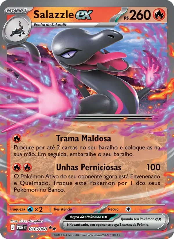 Salazzle ex (Portuguese)