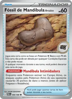 Fóssil de Mandíbula Arcaico