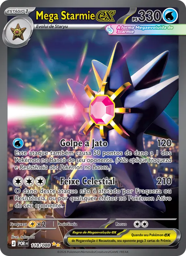Mega Starmie ex (Portuguese)
