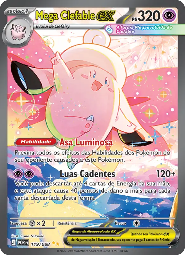 Mega Clefable ex (Portuguese)