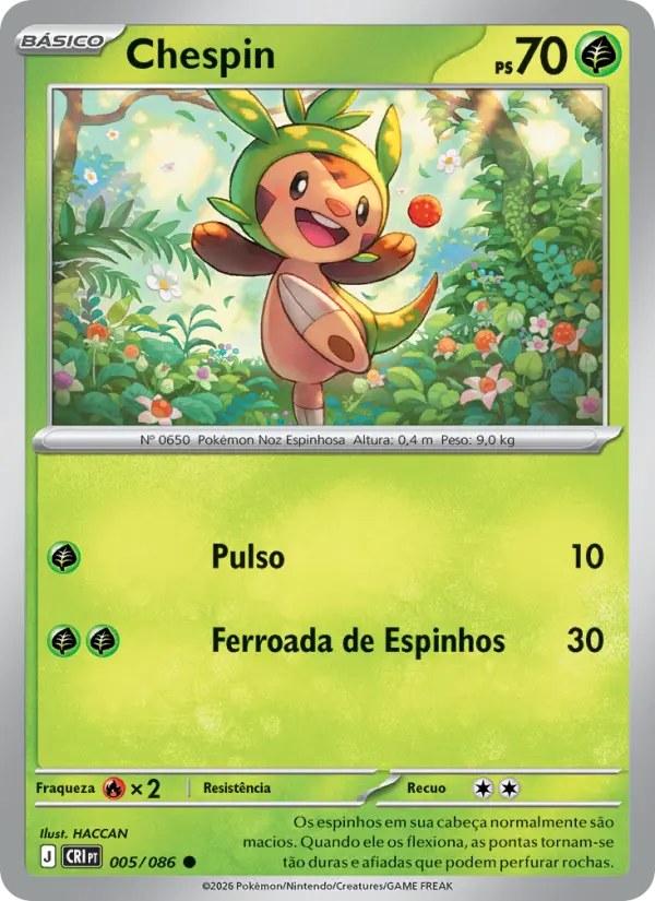 Chespin card image